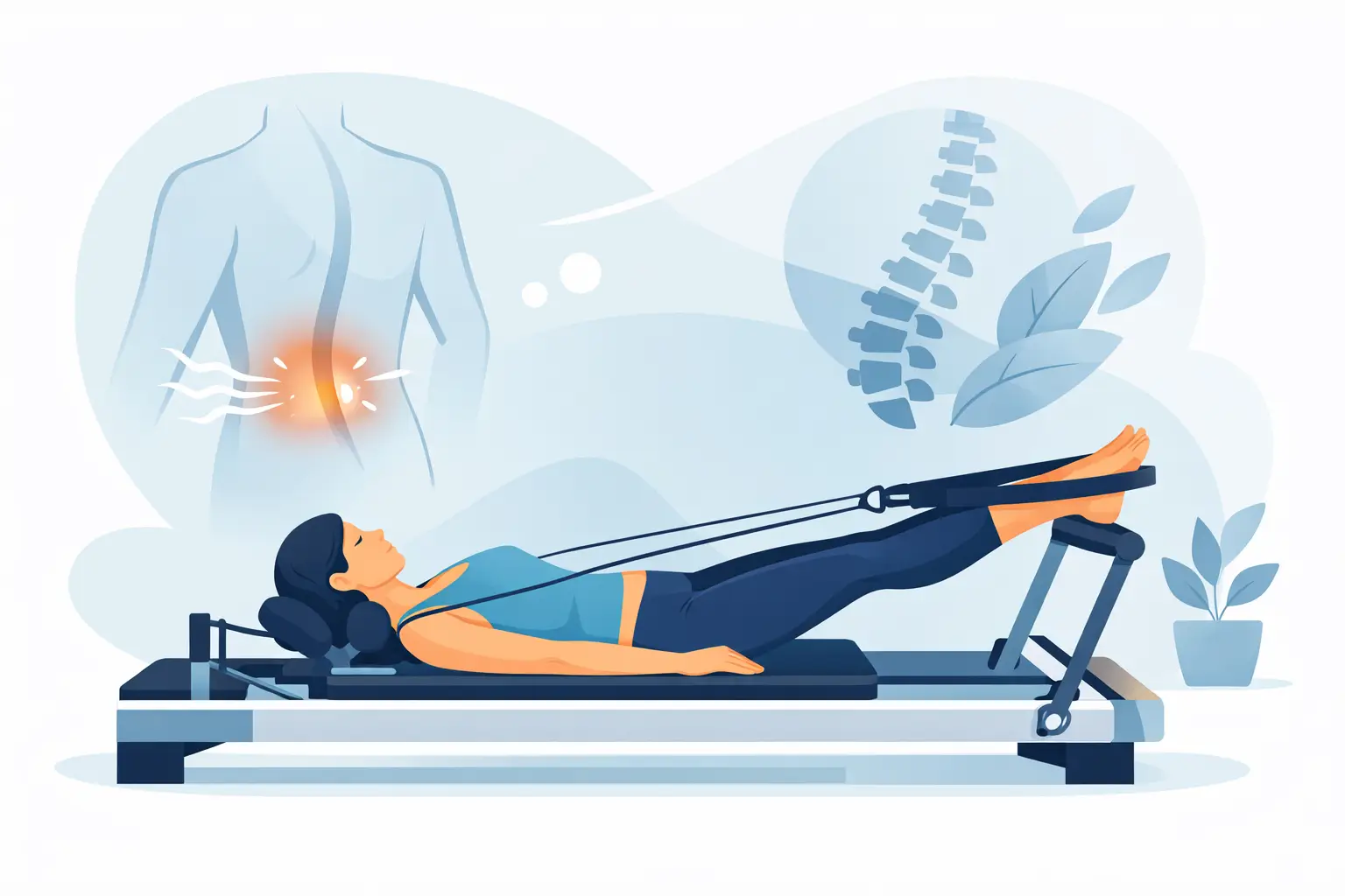 Pilates reformer na ból pleców - czy działa?