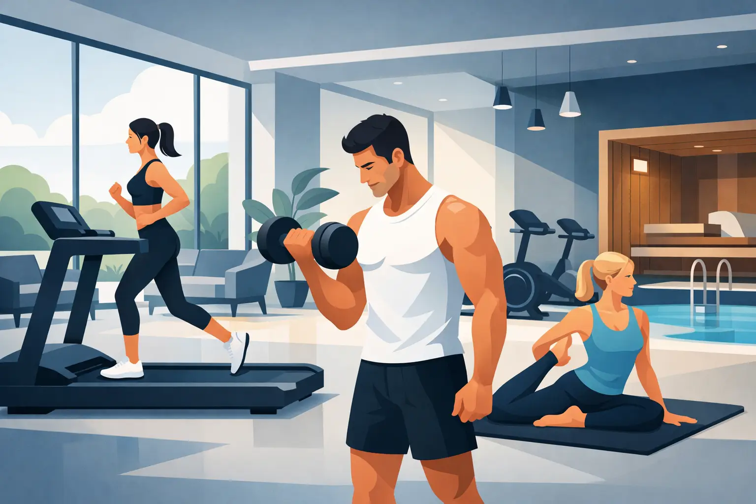 Premium klub fitness Józefów dla wymagających