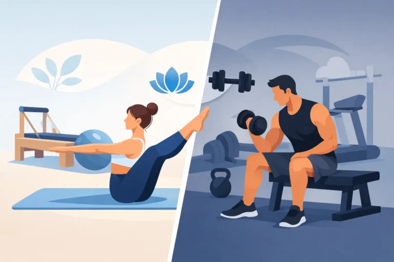 Pilates czy siłownia? Wybierz trening dla siebie